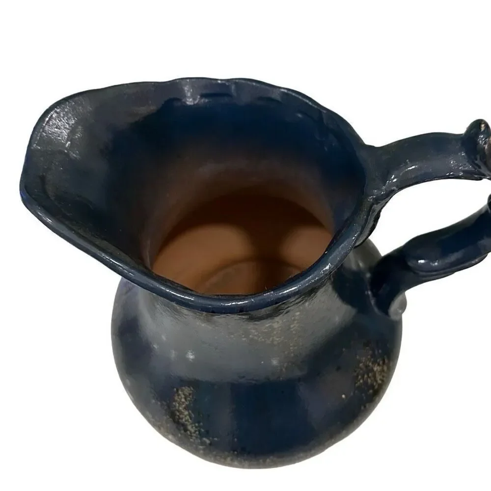Vintage Ceramic Pottery Pitcher 10